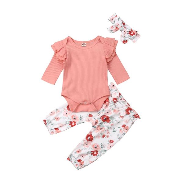 newborn infant baby girl clothing slet solid long sleeve romper floral pants headband outfits baby girls costumes autumn 0-18m, White
newborn infant baby girl clothing slet solid long sleeve romper floral pants headband outfits baby girls costumes autumn 0-18m, White