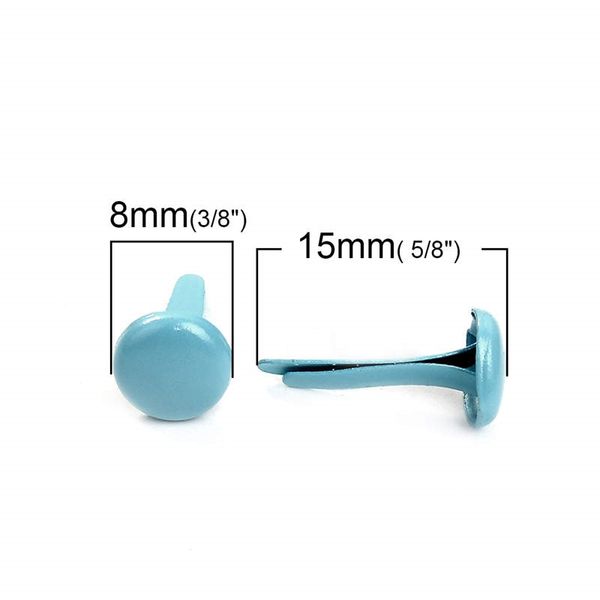 doreenbeads metal alloy brads light blue handicrafts scrapbooking embellishment diy craft supply round 15mm x 8mm, 20 pcs other decorative s
doreenbeads metal alloy brads light blue handicrafts scrapbooking embellishment diy craft supply round 15mm x 8mm, 20 pcs other decorative s