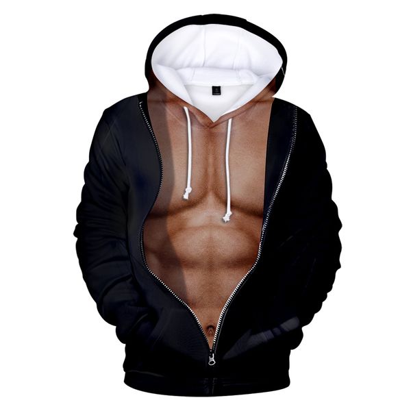 muscle hoodies long sleeve mens cool fake pectorales 3d printing cosplay streetwear man tee hoodies abdominal male, Black
muscle hoodies long sleeve mens cool fake pectorales 3d printing cosplay streetwear man tee hoodies abdominal male, Black