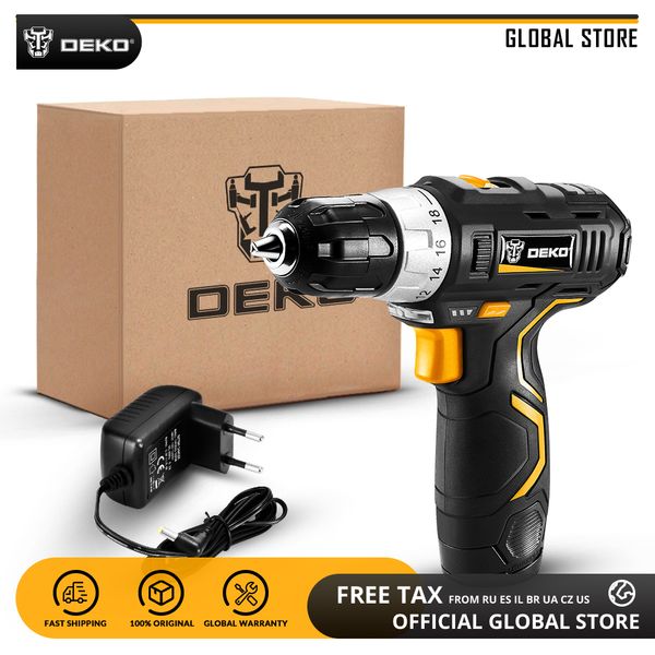 deko gcd12du3 12v household power tool electric screwdriver with led light 2 speed lithium battery cordless drill standard set
deko gcd12du3 12v household power tool electric screwdriver with led light 2 speed lithium battery cordless drill standard set