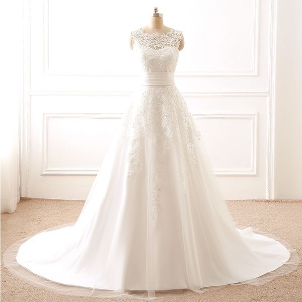 elegant ivory wedding dresses o neck with appliques a line tulle long wedding bride gowns for women wedding dresses dh4238, White
elegant ivory wedding dresses o neck with appliques a line tulle long wedding bride gowns for women wedding dresses dh4238, White