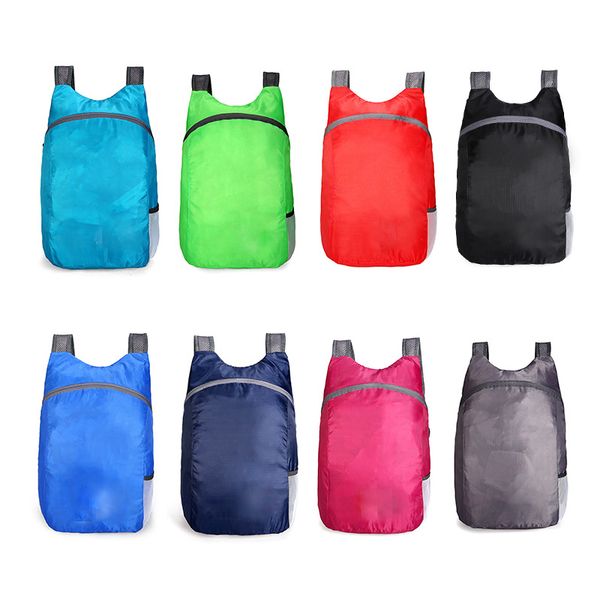 20l lightweight foldable backpack polyester rucksacks waterproof gym bag for men women outdoor sports bag
20l lightweight foldable backpack polyester rucksacks waterproof gym bag for men women outdoor sports bag