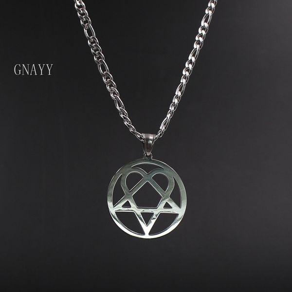price punk jewelry him necklace stainless steel heartagram pendant merch logo symbol silver 4mm 24" curb chain
price punk jewelry him necklace stainless steel heartagram pendant merch logo symbol silver 4mm 24" curb chain