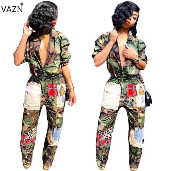vazn autumn fashionable popular 2018 high street casual women jumpsuits solid full sleeve lady stright long romper sn3454, Black;white
vazn autumn fashionable popular 2018 high street casual women jumpsuits solid full sleeve lady stright long romper sn3454, Black;white