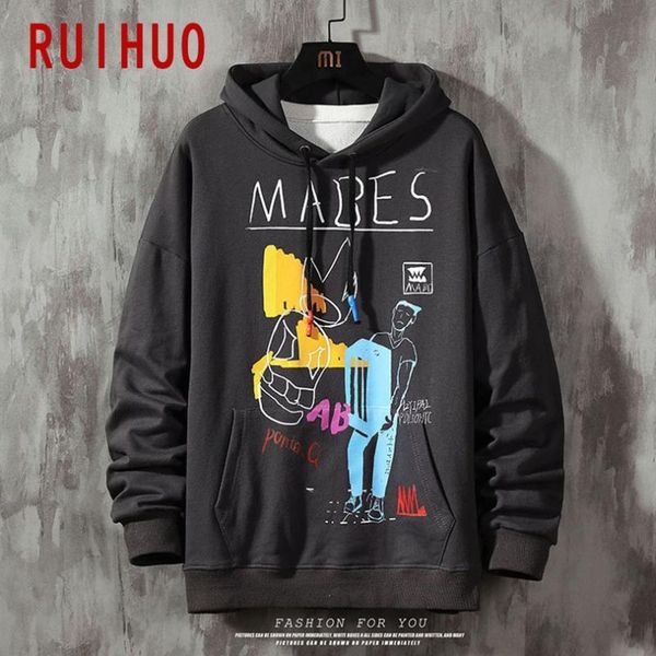 ruihuo 2020 new print men hoodies sweatshirts streetwear hip hop hoodie sweatshirt men fashion hooded sweatshirts m-3xl, Black
ruihuo 2020 new print men hoodies sweatshirts streetwear hip hop hoodie sweatshirt men fashion hooded sweatshirts m-3xl, Black
