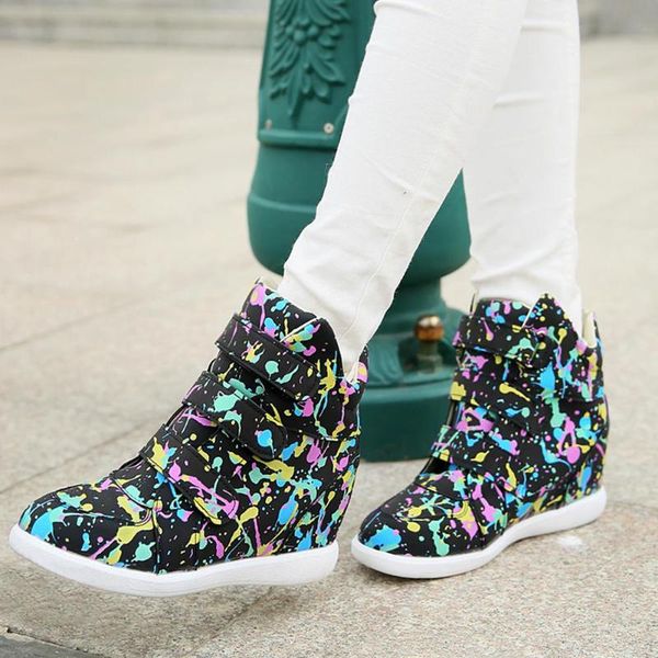 sarairis 2020 new design height increasing print shoes woman boots female platform ins hook&loop comfortable boots women, Black
sarairis 2020 new design height increasing print shoes woman boots female platform ins hook&loop comfortable boots women, Black