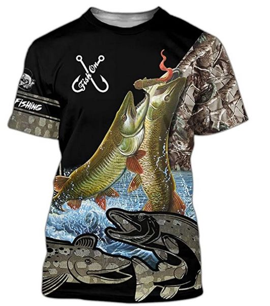 bass fishing 3d full printing fashion t shirt hip hop style tshirt streetwear casual summer women for men drop shipping, White;black
bass fishing 3d full printing fashion t shirt hip hop style tshirt streetwear casual summer women for men drop shipping, White;black