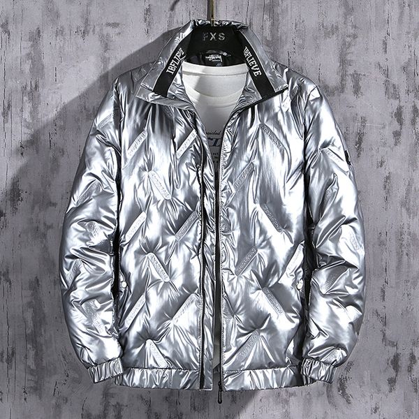 2019 winter bright face collar down parka cotton padded handsome handsome slim jacket youth warm casual fashion coat, Black
2019 winter bright face collar down parka cotton padded handsome handsome slim jacket youth warm casual fashion coat, Black