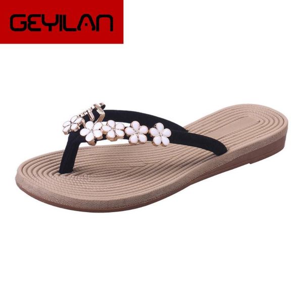 beach slippers women flat-bottom flower flip flops sandals slipper shoes women solid color slippers summer outdoor, Black
beach slippers women flat-bottom flower flip flops sandals slipper shoes women solid color slippers summer outdoor, Black