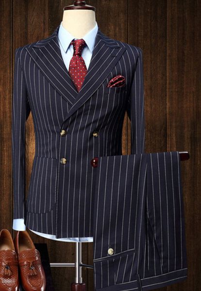 mens suits 2pieces vintage double breasted suit black white stripe terno slim fit large lapels wedding groom tuxedo tailcoat men, White;black
mens suits 2pieces vintage double breasted suit black white stripe terno slim fit large lapels wedding groom tuxedo tailcoat men, White;black
