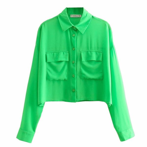 fashion women bb40-9162 european and american fashionable wind pocket shirts, White
fashion women bb40-9162 european and american fashionable wind pocket shirts, White