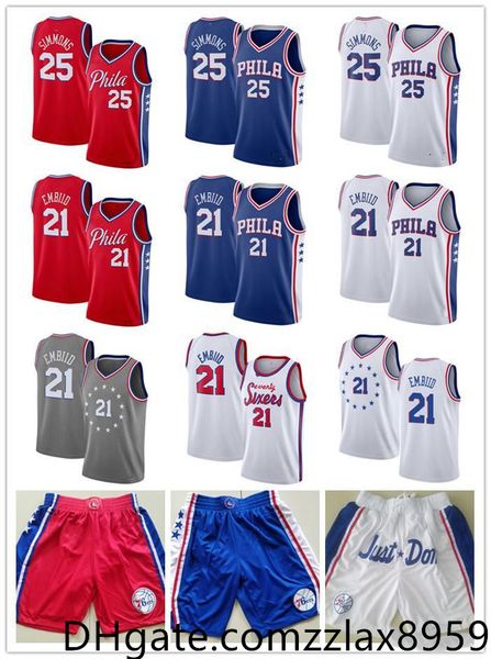 2020 mens throwback joel 21 embiid ben philadelphia 25 simmons hardwood classics 76ers basketball jersey basketball shorts, Black;red
2020 mens throwback joel 21 embiid ben philadelphia 25 simmons hardwood classics 76ers basketball jersey basketball shorts, Black;red