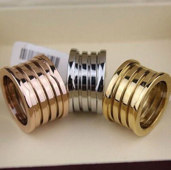 ZHF Jewelry Classic Fashion Style Factory Price Titanium Steel Couple Wide Spring Ring Five Circles bulgaria wedding lovers Ring
ZHF Jewelry Classic Fashion Style Factory Price Titanium Steel Couple Wide Spring Ring Five Circles bulgaria wedding lovers Ring