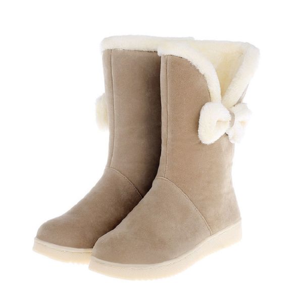 winter women snow boots warm flat platform cotton shoes ladies bow casual mid calf boots botines mujer chaussures femme, Black
winter women snow boots warm flat platform cotton shoes ladies bow casual mid calf boots botines mujer chaussures femme, Black