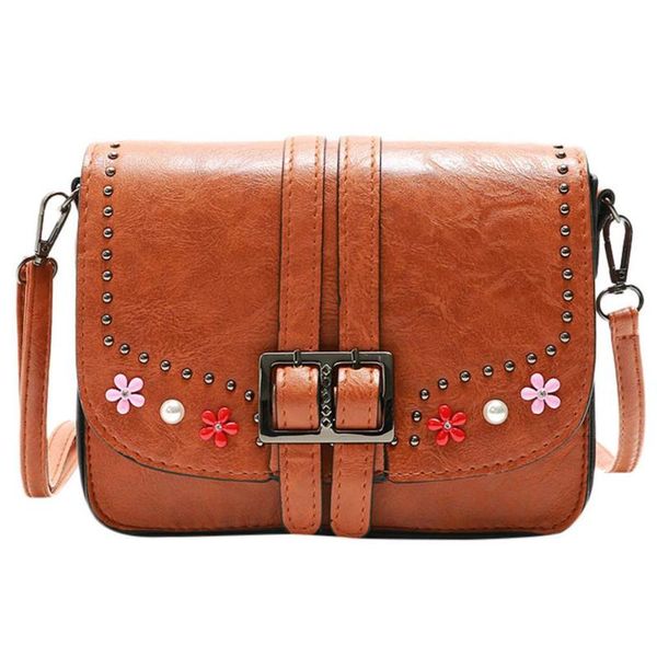 women bags shoulder messenger phone bag rivet flower solid color fashion simple wild retro casual leather solid color h1
women bags shoulder messenger phone bag rivet flower solid color fashion simple wild retro casual leather solid color h1