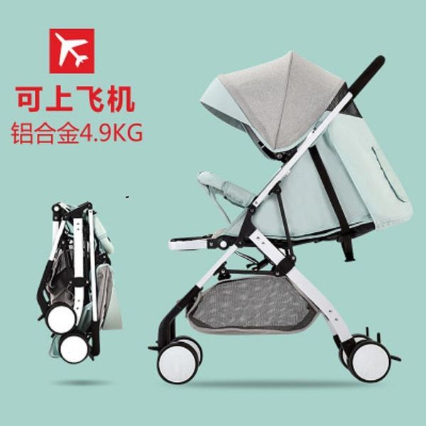 4.9 kg baby stroller easy to fold on the plane light can sit and lie stroller folding absorber children's trolley
4.9 kg baby stroller easy to fold on the plane light can sit and lie stroller folding absorber children's trolley