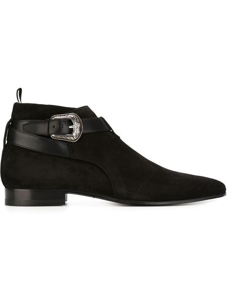 factory real pics short cow suede boots for men buckle new chelse booties big size euro 46, Black
factory real pics short cow suede boots for men buckle new chelse booties big size euro 46, Black