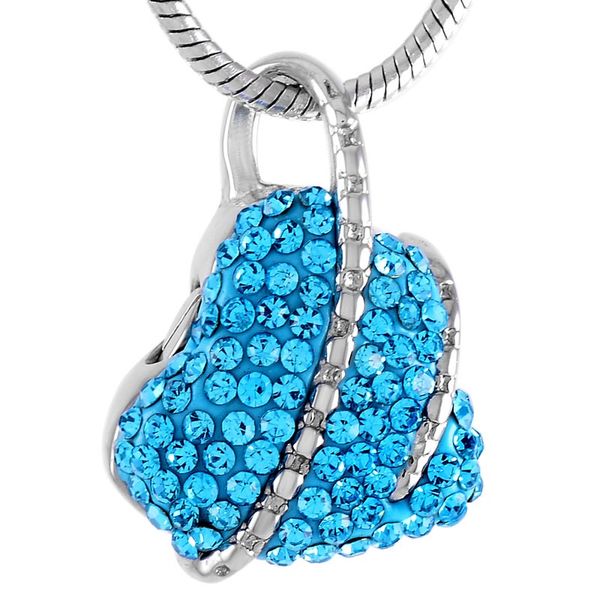 ijd8359 stainless steel blue crystal silver pendant heart memorial to hold cremated for ashes urn for women jewelry
ijd8359 stainless steel blue crystal silver pendant heart memorial to hold cremated for ashes urn for women jewelry