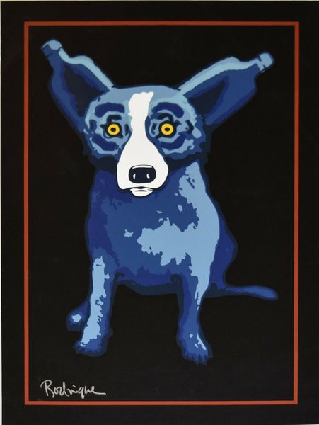 george rodrigue blue dog a midnight signed art home decor handpainted &hd print oil painting on canvas wall art canvas pictures 200111
george rodrigue blue dog a midnight signed art home decor handpainted &hd print oil painting on canvas wall art canvas pictures 200111
