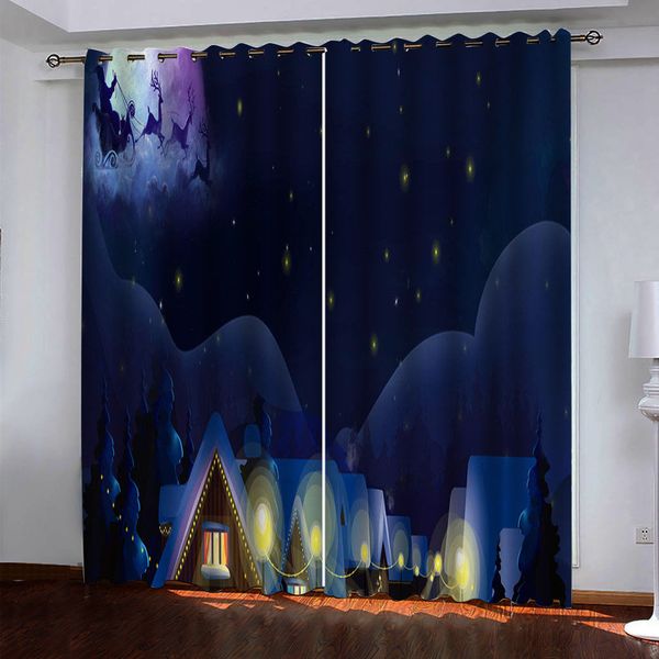 blue curtains customized size luxury blackout 3d window curtains soundproof windproof curtains
blue curtains customized size luxury blackout 3d window curtains soundproof windproof curtains