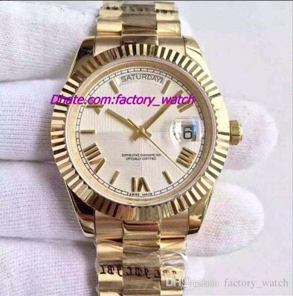 12 style luxury wristwatch new arrivals mens 41mm ii 18k gold model 218235 218238 concentric roman dial men's watch watches, Slivery;brown
12 style luxury wristwatch new arrivals mens 41mm ii 18k gold model 218235 218238 concentric roman dial men's watch watches, Slivery;brown