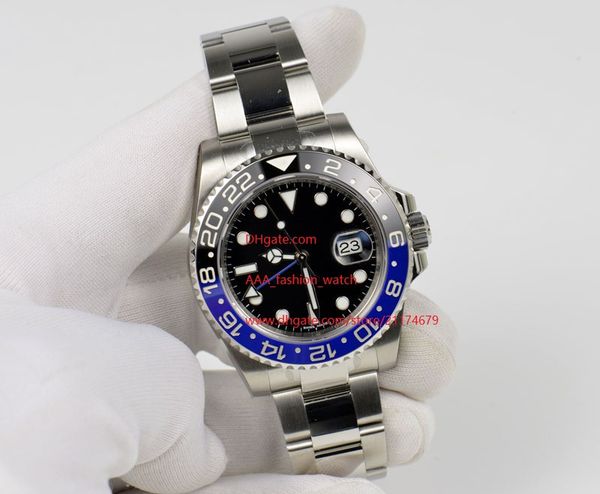 asia 2813 mechanical watch blue luminescent 40mm gmt ceramic bezel 116710 116710blnr automatic mens watches + original bo, Slivery;brown
asia 2813 mechanical watch blue luminescent 40mm gmt ceramic bezel 116710 116710blnr automatic mens watches + original bo, Slivery;brown