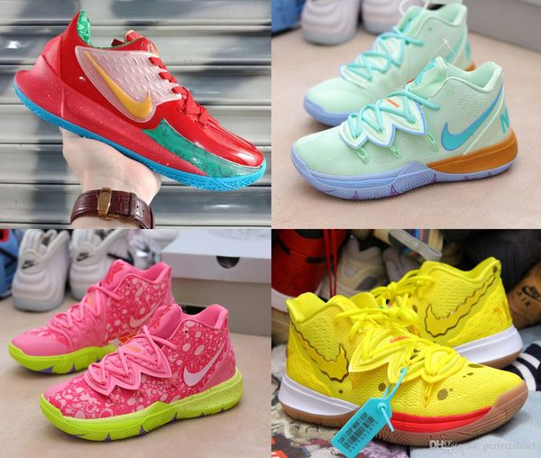 2020 nìke kyrie shoes tv pe basketball shoes 5 20th anniversary sponge x irving 5s v five luxury sneakers, Black
2020 nìke kyrie shoes tv pe basketball shoes 5 20th anniversary sponge x irving 5s v five luxury sneakers, Black