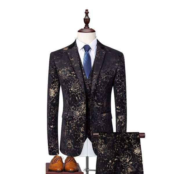 new slim fit casual 3pc man dress suit night club party tuxedo one button wedding bridegroom stage suit men business suits m-6xl, White;black
new slim fit casual 3pc man dress suit night club party tuxedo one button wedding bridegroom stage suit men business suits m-6xl, White;black