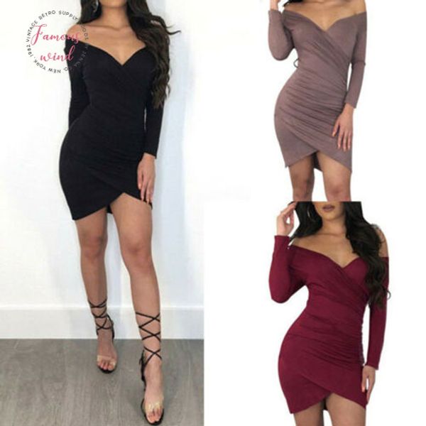 2020 long sleeve bandage bodycon evening party club twill mini dress drop shipping, Black;gray
2020 long sleeve bandage bodycon evening party club twill mini dress drop shipping, Black;gray