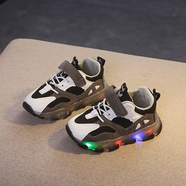2020 new children's shoes fashion lighting up comfortable soft kids baby girls boys solid stretch mesh sport run sneakers shoes, Black;red
2020 new children's shoes fashion lighting up comfortable soft kids baby girls boys solid stretch mesh sport run sneakers shoes, Black;red