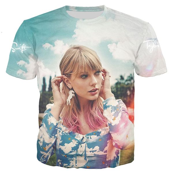 fashion men/women hip hop style singer taylor harajuku summer style funny 3d print casual t-shirt h277, White;black
fashion men/women hip hop style singer taylor harajuku summer style funny 3d print casual t-shirt h277, White;black