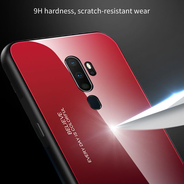 for oppo a9 2020 a5 2020 phone case gradient tempered glass case silicone frame hard glossy glass back cover shockproof
for oppo a9 2020 a5 2020 phone case gradient tempered glass case silicone frame hard glossy glass back cover shockproof