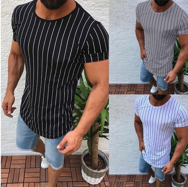 2019 мужская мода slim fit o образным вырезом с коротким рукавом футболки мышечные повседневная футболка топы блуза 2019, White;black
2019 мужская мода slim fit o образным вырезом с коротким рукавом футболки мышечные повседневная футболка топы блуза 2019, White;black