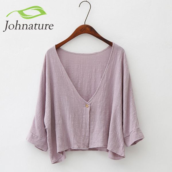 johnature 2016 новой осень женского one button куртка хлопок белье soft bat рукав кардиган простой короткий стиль свободного плащ куртка, Black;brown
johnature 2016 новой осень женского one button куртка хлопок белье soft bat рукав кардиган простой короткий стиль свободного плащ куртка, Black;brown