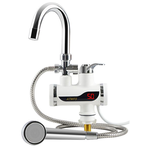 atwfs electric instant shower water heater instant water faucet kitchen electric tap water heating instantaneous heater 4.9
atwfs electric instant shower water heater instant water faucet kitchen electric tap water heating instantaneous heater 4.9