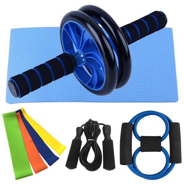 integrated fitness equip selling double wheel abdominal + 8-character rally device ring elastic jump rope set
integrated fitness equip selling double wheel abdominal + 8-character rally device ring elastic jump rope set