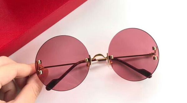 box sunglasses with sunglasses shaded gold/brown frameless 0152 round women ct0152s shades new glasses sun dlgje, White;black
box sunglasses with sunglasses shaded gold/brown frameless 0152 round women ct0152s shades new glasses sun dlgje, White;black