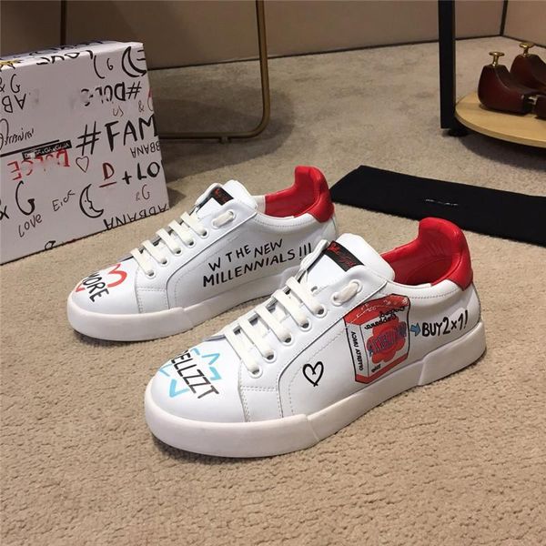 2019 Новое Прибытие DOLCE GABBANA D.G КУПИТЬ 2X1 Love Heart Кроссовки Повседневная обувь с коробк
2019 Новое Прибытие DOLCE GABBANA D.G КУПИТЬ 2X1 Love Heart Кроссовки Повседневная обувь с коробк