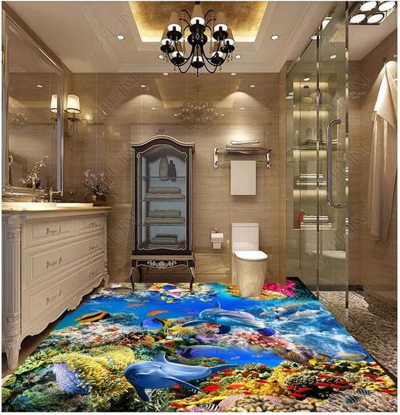 customized 3d p mural wallpaper pvc self-adhesive waterproof flooring wall sticker underwater world living room bathroom floor painting
customized 3d p mural wallpaper pvc self-adhesive waterproof flooring wall sticker underwater world living room bathroom floor painting