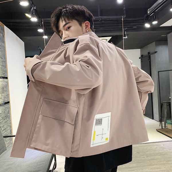 jacket man 2019 spring new pattern fashion easy work clothes bomber leisure tide loose coat windbreaker hip hop ing, Black;brown
jacket man 2019 spring new pattern fashion easy work clothes bomber leisure tide loose coat windbreaker hip hop ing, Black;brown