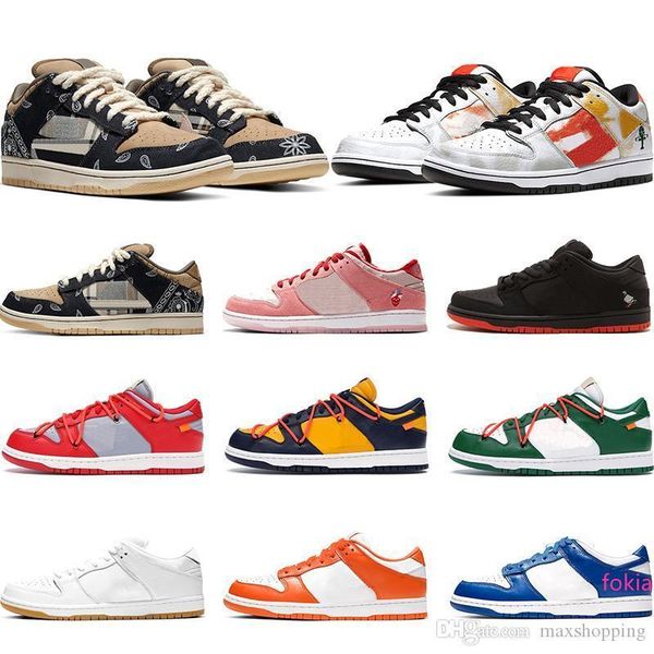 новый sb dunk low luxury дизайнерские скейтборд обувь travis scotts мужчины женщины кроссовки белый оранжевый зеленый повседневный спорт cha
новый sb dunk low luxury дизайнерские скейтборд обувь travis scotts мужчины женщины кроссовки белый оранжевый зеленый повседневный спорт cha