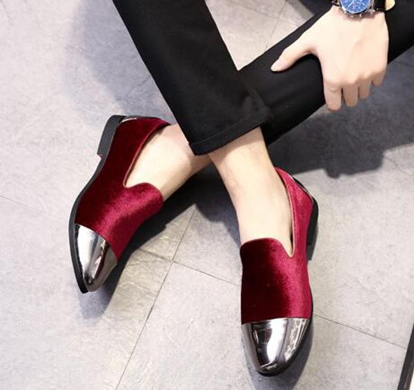 eu38-48 new luxury men casual shoes italian mens dress shoes nubuck leather loafers slip on casual driving red flat male, Black
eu38-48 new luxury men casual shoes italian mens dress shoes nubuck leather loafers slip on casual driving red flat male, Black