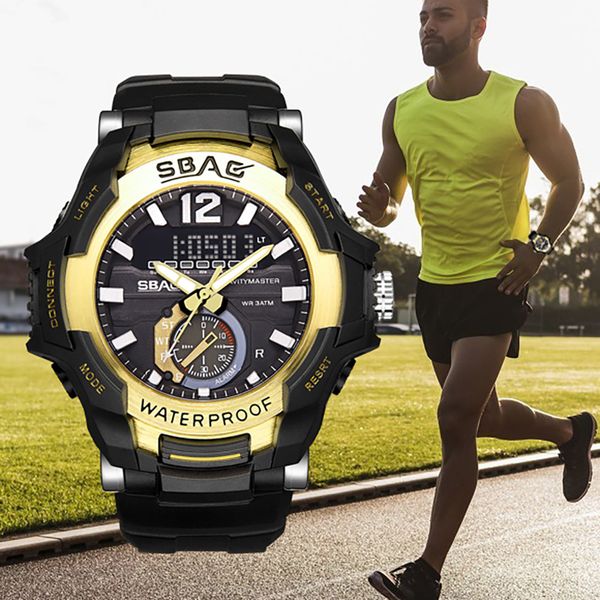 men's outdoor sports waterproof calendar multi function electronic watch, Slivery;brown
men's outdoor sports waterproof calendar multi function electronic watch, Slivery;brown