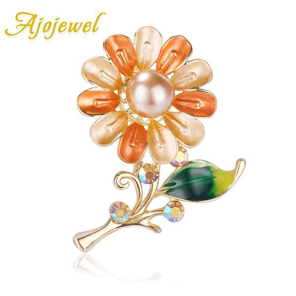 ajojewel yellow color simulated pearl flower brooches for women girls jewelry 2019 fashion gifts, Gray
ajojewel yellow color simulated pearl flower brooches for women girls jewelry 2019 fashion gifts, Gray