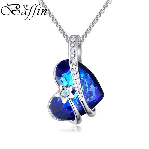 baffin blue crystal heart pendant necklace for wonder women crystals from austria silver color chain collares lovers jewelry
baffin blue crystal heart pendant necklace for wonder women crystals from austria silver color chain collares lovers jewelry