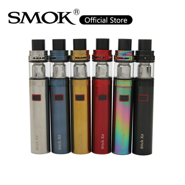 SMOK Stick X8 Kit с аккумулятором 3000 мАч 4 мл TFV8 X-Baby Tank Абсолютно новая верхняя система воздушного потока Герметичная конструкция 100% оригинал
SMOK Stick X8 Kit с аккумулятором 3000 мАч 4 мл TFV8 X-Baby Tank Абсолютно новая верхняя система воздушного потока Герметичная конструкция 100% оригинал