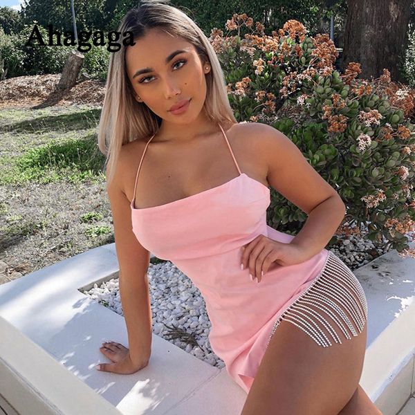 2019 mini dress ladies fashion new sleeveless skinny backless nightclub tassel party women dresses female vestidos, Black;gray
2019 mini dress ladies fashion new sleeveless skinny backless nightclub tassel party women dresses female vestidos, Black;gray