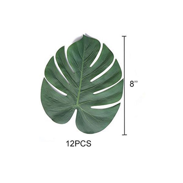 12 pcs tropical imitation plant leaves 8" hawaiian party jungle beach theme decorations for birthday js22
12 pcs tropical imitation plant leaves 8" hawaiian party jungle beach theme decorations for birthday js22