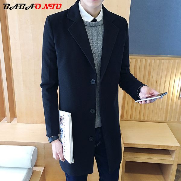 plus size mens wool coat 2019 winter trench coats men autumn long casual jacket overcoat men black coat fashion trench outerwear, Tan;black
plus size mens wool coat 2019 winter trench coats men autumn long casual jacket overcoat men black coat fashion trench outerwear, Tan;black