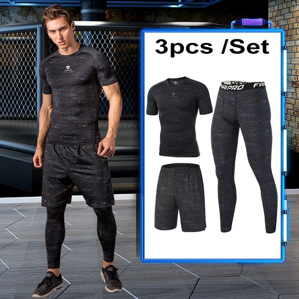 fannai compression sportswear suits men's gym tights sports men's suits fitness training jogging sports quick dry black, Black;blue
fannai compression sportswear suits men's gym tights sports men's suits fitness training jogging sports quick dry black, Black;blue